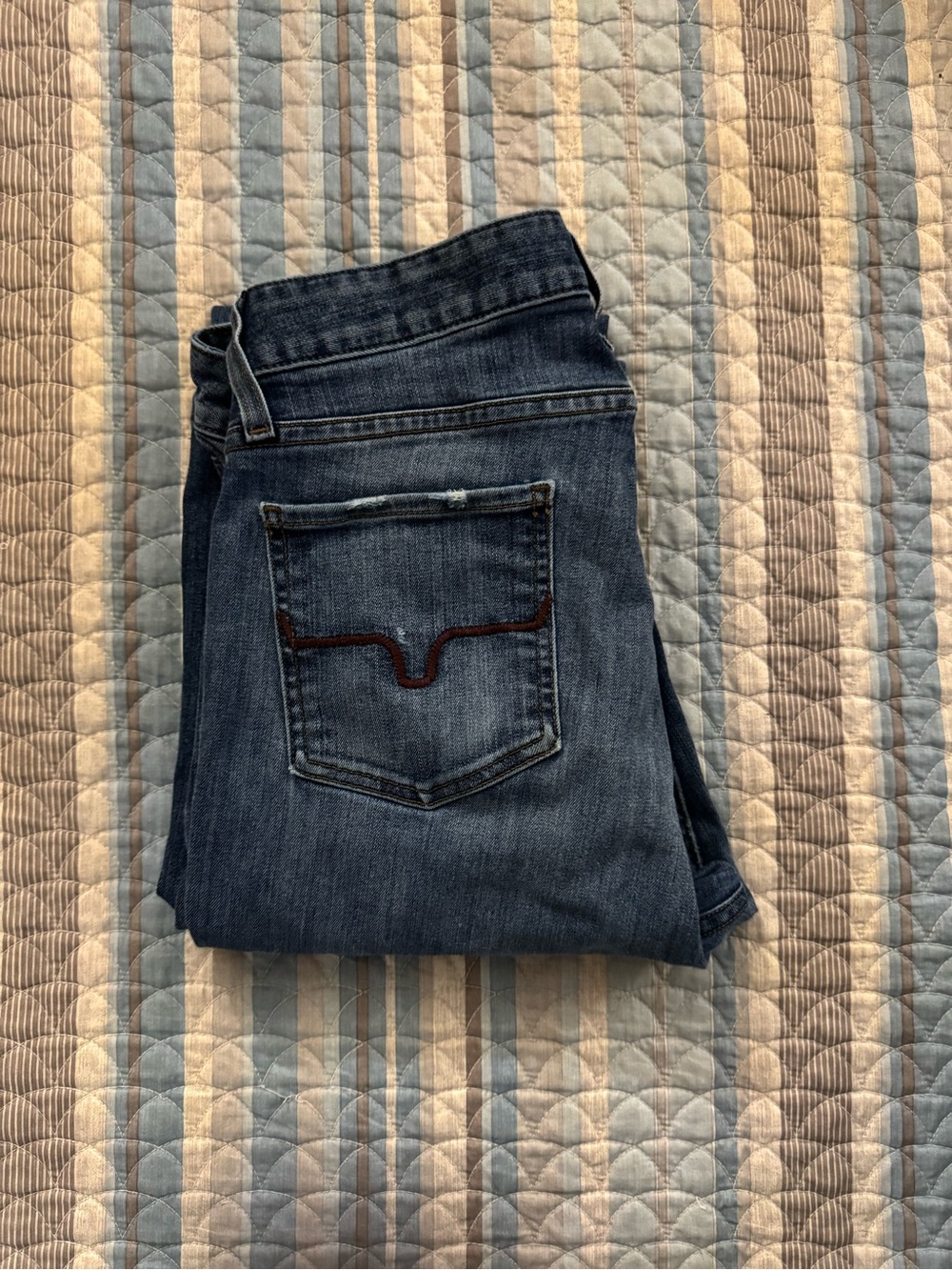 Kimes Ranch Dark Blue Boot Cut Jeans